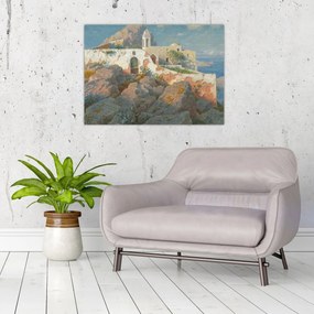 Obraz - William Stanley Haseltine, Santa Maria a Cetrella, Anacapri, reprodukcia (70x50 cm)