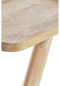 Odkladací stolík z mangového dreva 42x45 cm Qiano – Light &amp; Living