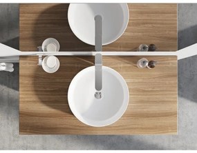 Ravak XJX01140001 - Umývadlo na dosku UNI Ø 40 cm keramika/biela