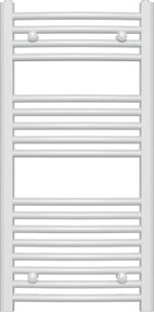 Novaservis - Kúpeľňový rebríkový radiátor 365 W/230 V 90 × 45 cm biely zaoblený