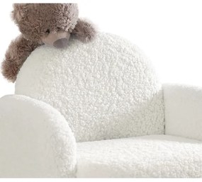 Detské kreslo DORY biele