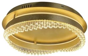 LED Stropné svietidlo LED/36W/230V pr. 43 cm zlaté