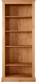 Knižnica z borovicového dreva v prírodnej farbe 181x31 cm Mille – Støraa