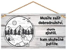 Bohemia Gifts Dekoračný obrázok - Dobrodružství