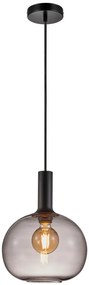 Nordlux Závesný luster z dymového skla Alton pre žiarovku E27 ø25cm 47313047
