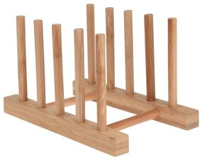 Stojan na taniere 20 cm hnedý