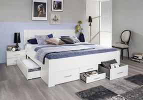 Set nočných stolíkov (2 ks) Isotta, biela