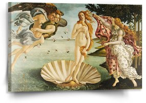 Sablio Obraz Zrození Venuše - Sandro Botticelli - 120x80 cm