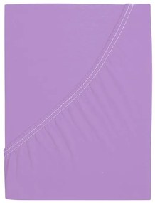 Jersey plachta do detskej postieľky EXCLUSIVE 70x140 cm fialová