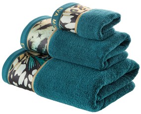 FROTÉ UTERÁK EVA MINGE15 70X140 CM ČIERNA