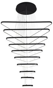 LED Stmievateľný luster na lanku LED/385W/230V 3000-6500K + diaľkové ovládanie