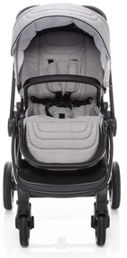 SET kočík Move+ vanička+adaptéry+autosedačka+báza,Silver Grey/Black