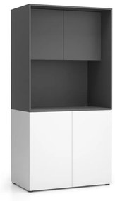 Kuchynka NIKA bez vybavenia 1000 x 600 x 2000 mm, grafitová