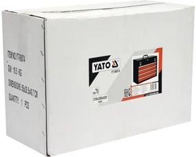 Box na náradie kovový, 4 zásuvky, YT-08874