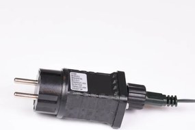 Svetelná reťaz v tvare kužeľa, 280 LED, teplá biela