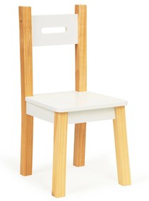 EcoToys Drevená zostava detského nábytku - stôl + 2 stoličky