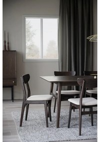 Hnedé jedálenské stoličky v súprave 2 ks Rodham - Rowico