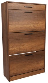 Botník (skrinka na topánky) Butoti 6 (orech oslo). Akcia -19%. Vlastná spoľahlivá doprava až k Vám domov. 1094668