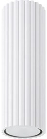 Sollux SL.1531 - Bodové svietidlo KARBON 1xGU10/10W/230V 20 cm biela SLX1200