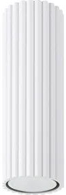 Sollux SL.1531 - Bodové svietidlo KARBON 1xGU10/10W/230V 20 cm biela SLX1200