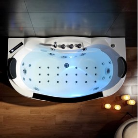 Terra Hydromasážna vírivá vaňa Parma 924 160x88 s ohrevom vody