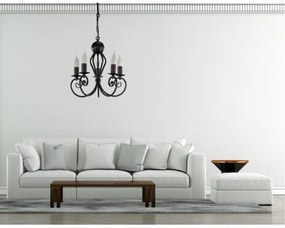 Luster na reťazi VINCENT 5xE14/40W/230V