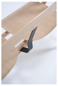 Prírodná lavica z dubového dreva Gazzda Ava