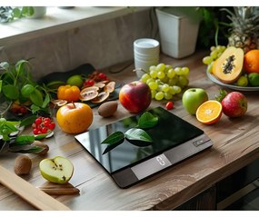 Váha kuchynská digitálna CULINARIA Black 15 kg