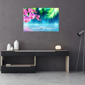 Obraz - Orchidea (90x60 cm)
