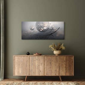 Obraz abstraktných gulí (120x50 cm)