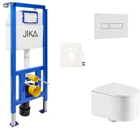 Závesný wc set do ľahkých stien / predstenová SAT SIKOJSTOR72, 1 ks