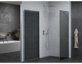 Mexen Pretoria sprchovací kút 70x110cm, 6mm sklo, chrómový profil-šedé sklo, 852-070-110-01-40