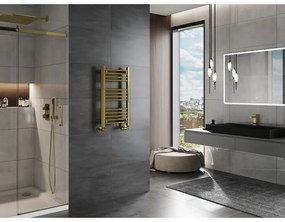 Mexen Mars, vykurovacie teleso 700x400 mm, 188 W, zlatá lesklá, W110-0700-400-00-50