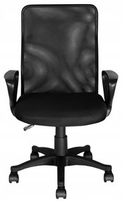 Kancelárska stolička čierna -  48 x 58 x 102 cm