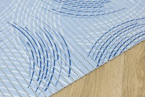 Kúpelňová penová rohož 88A modrá