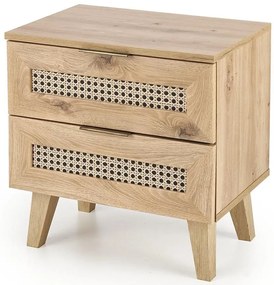 Nočný stolík Borneo SN-1 dub artisan/prirodzené