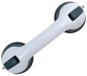 Spirella Držadlo do kúpeľne s prísavkami SAFE, biela, 29 cm