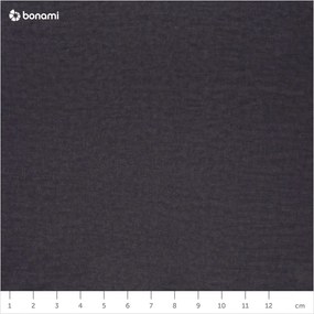 Tmavosivá zamatová rozkladacia pohovka Milo Casa Luca