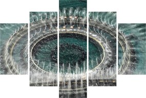 Obraz fontány (150x105 cm)