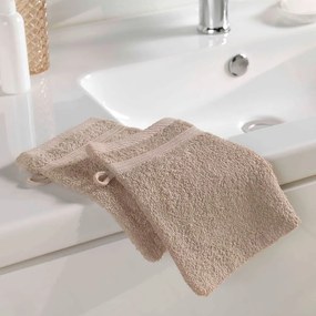 Svetlohnedá bavlnená žinka 15x21 cm Tendresse – douceur d'intérieur