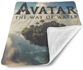 Sablio Deka pre bábätko Avatar The Way of Water Lietajúce mesto - 80x100 cm