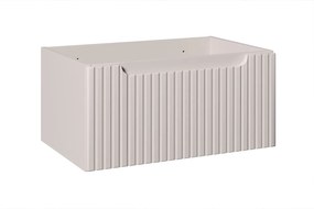 Závěsná skříňka pod umyvadlo Nova Cashmere 82-60-40-1S kašmírová