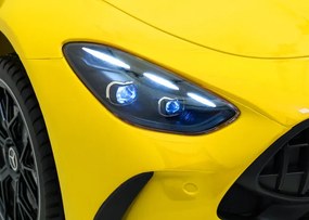 Elektrické autíčko Mercedes Benz GT63 AMG žlté