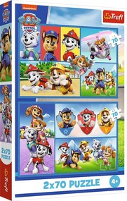 Trefl 2 x 70 Paw Patrol Pravidlá Tlapkovej patroly