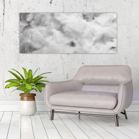 Obraz - Oblaky perie (120x50 cm)