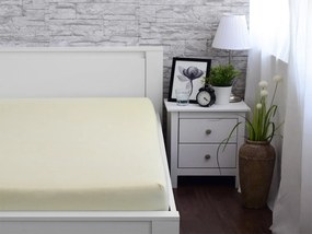 XPOSE® Jersey plachta Exclusive - vanilková 200x200 cm