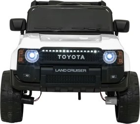 Elektrické autíčko Toyota Land Cruiser PRADO biele
