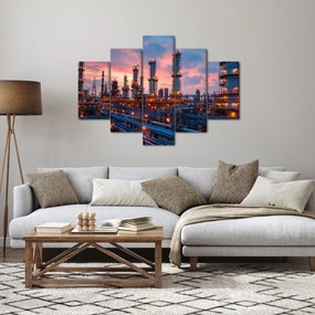 Obraz - Priemyselné preteky (150x105 cm)