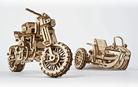 Ugears 3D puzzle Scrambler UGR-10 – sajdka 380 ks
