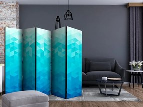 Artgeist Paraván - Azure pixel [Room Dividers]